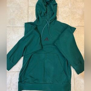 Adidas Men's Forest Green Hoodie